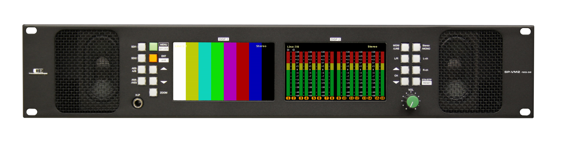 12g オーディオ ビデオ ラウドネス 波形モニタ 2ru ウーハー付 放送業務用 映像 音声機器の開発 製造 販売はコスミックエンジニアリング